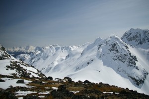 Snowy mountains